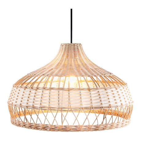 Modern European furniture - Braided Rattan Pendant Lamp - www.oroa.com