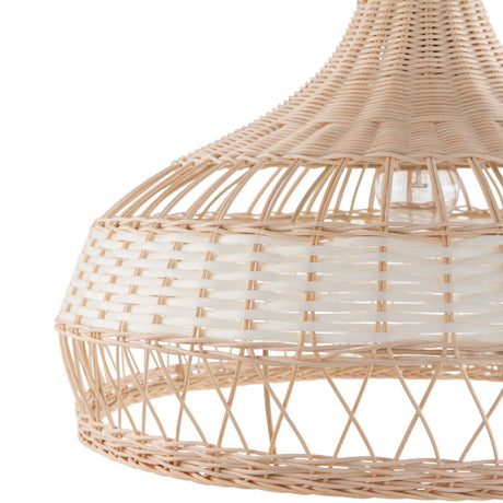 Modern European furniture - Braided Rattan Pendant Lamp - www.oroa.com