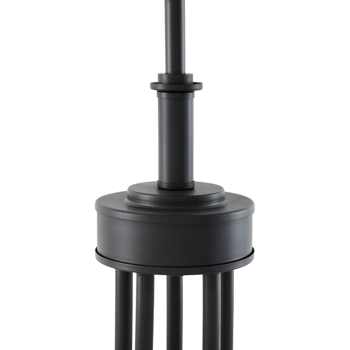 Modern European furniture -  White Linen 5-Light Chandelier - www.oroa.com