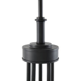 Modern European furniture -  White Linen 5-Light Chandelier - www.oroa.com