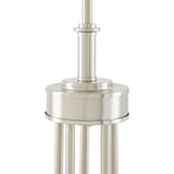 Modern European furniture -  White Linen 5-Light Chandelier - www.oroa.com