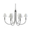 Modern European furniture - Linen Shade 6-Light Chandelier - www.oroa.com