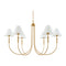 Modern European furniture - Linen Shade 6-Light Chandelier - www.oroa.com
