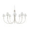Modern European furniture - Linen Shade 8-Light Chandelier - www.oroa.com