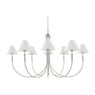 Modern European furniture - Linen Shade 8-Light Chandelier - www.oroa.com