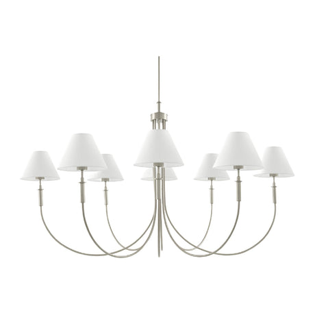 Modern European furniture - Linen Shade 8-Light Chandelier - www.oroa.com