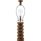 Modern European furniture - Cream Linen Accent Table Lamp - www.oroa.com