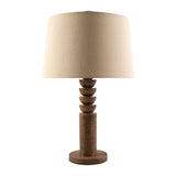 Modern European furniture - Cream Linen Accent Table Lamp - www.oroa.com