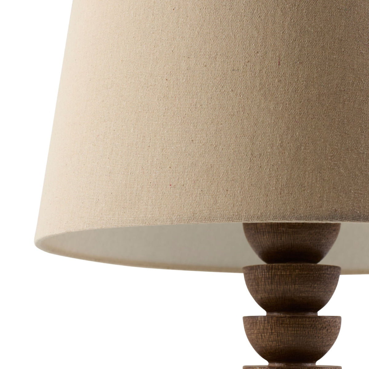 Modern European furniture - Cream Linen Accent Table Lamp - www.oroa.com