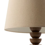 Modern European furniture - Cream Linen Accent Table Lamp - www.oroa.com