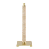 Modern European furniture - White Linen Accent Table Lamp - www.oroa.com