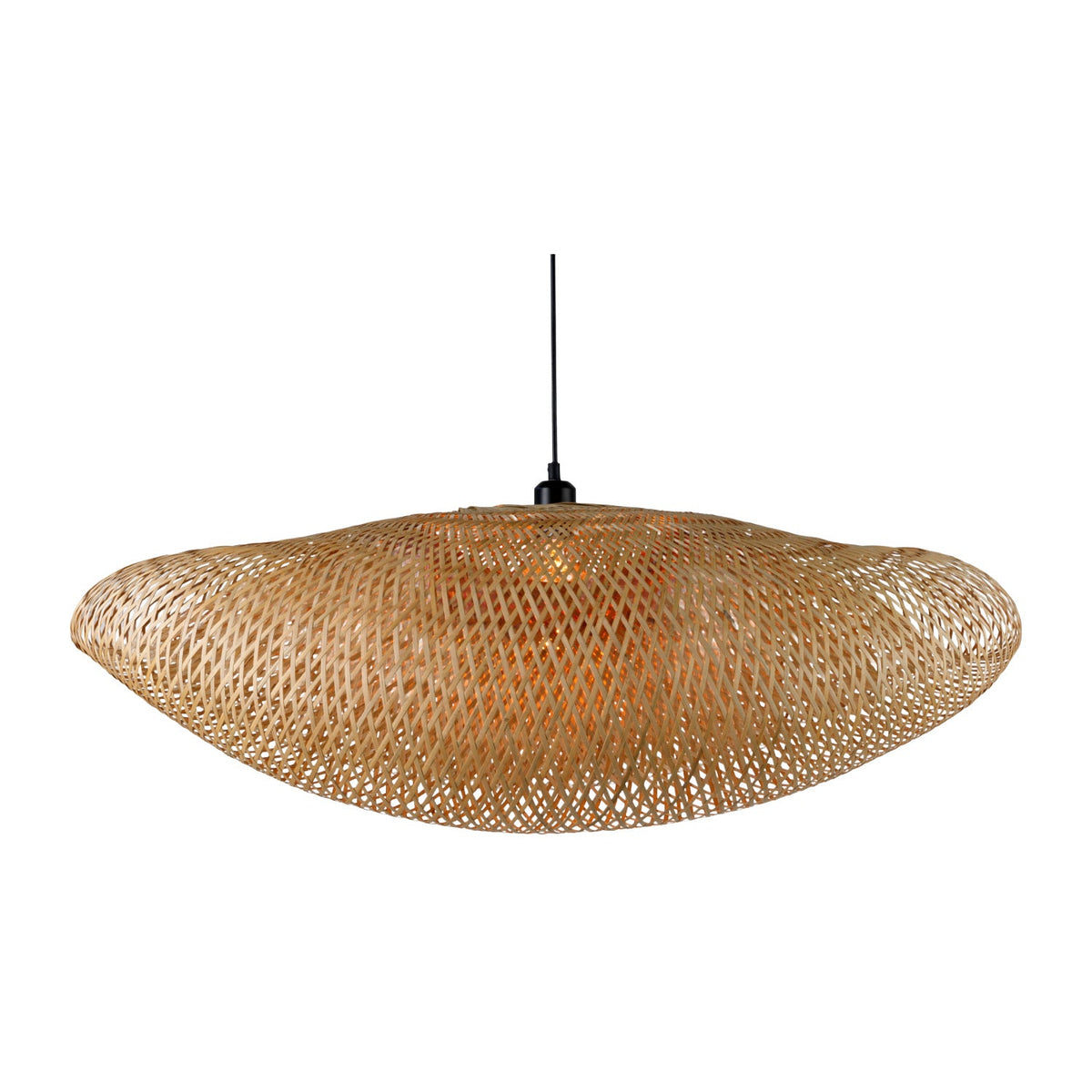 Modern European furniture - Braided Bamboo Pendant Lamp - www.oroa.com