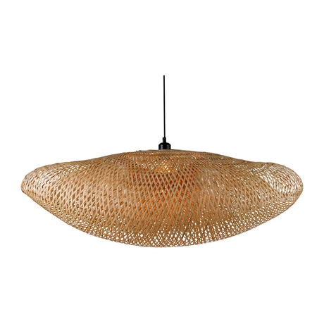 Modern European furniture - Braided Bamboo Pendant Lamp - www.oroa.com