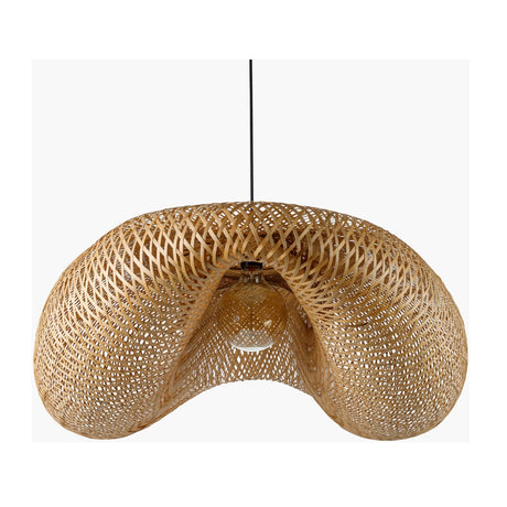 Modern European furniture - Braided Bamboo Pendant Lamp - www.oroa.com
