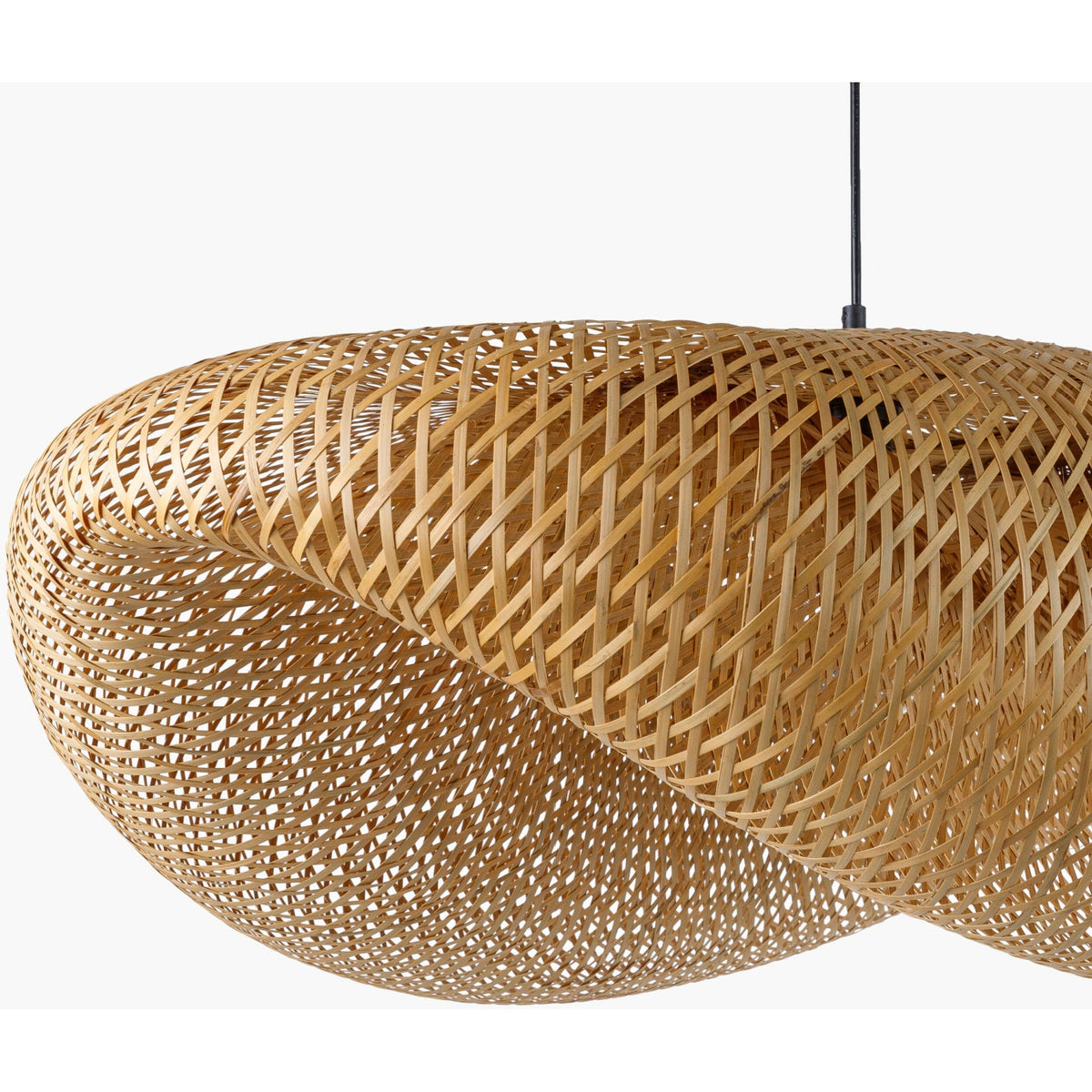 Modern European furniture - Braided Bamboo Pendant Lamp - www.oroa.com