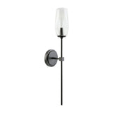Modern European furniture - Clear Glass Shade Wall Lamp - www.oroa.com