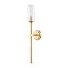 Modern European furniture - Clear Glass Shade Wall Lamp - www.oroa.com