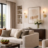 Modern European furniture - Clear Glass Shade Wall Lamp - www.oroa.com