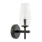 Modern European furniture - Faceted Clear Glass Wall Lamp - www.oroa.com