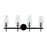 Modern European furniture - Faceted Clear Glass Wall Lamp - www.oroa.com