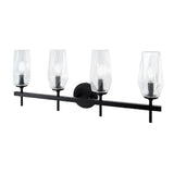 Modern European furniture - Faceted Clear Glass Wall Lamp - www.oroa.com
