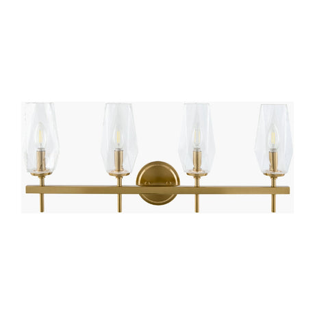Modern European furniture - Faceted Clear Glass Wall Lamp - www.oroa.com