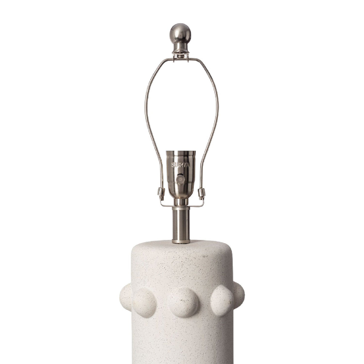 Modern European furniture - Cream Ceramic Linen Table Lamp - www.oroa.com