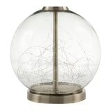 Modern European furniture - Clear Glass Base Table Lamp S - www.oroa.com