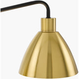 Modern European furniture - Gold Shade Wall Lamp - www.oroa.com