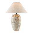 Modern European furniture - Glazed Brown Ceramic Table Lamp - www.oroa.com