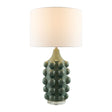 Modern European furniture - Embellished Green Ceramic Table Lamp - www.oroa.com