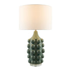 Modern European furniture - Embellished Green Ceramic Table Lamp - www.oroa.com