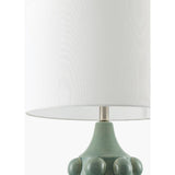 Modern European furniture - Embellished Green Ceramic Table Lamp - www.oroa.com