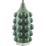 Modern European furniture - Embellished Green Ceramic Table Lamp - www.oroa.com