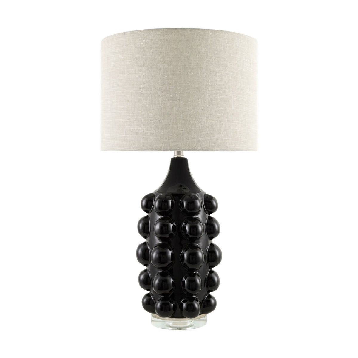 Modern European furniture - Embellished Green Ceramic Table Lamp - www.oroa.com