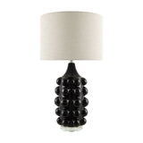 Modern European furniture - Embellished Green Ceramic Table Lamp - www.oroa.com