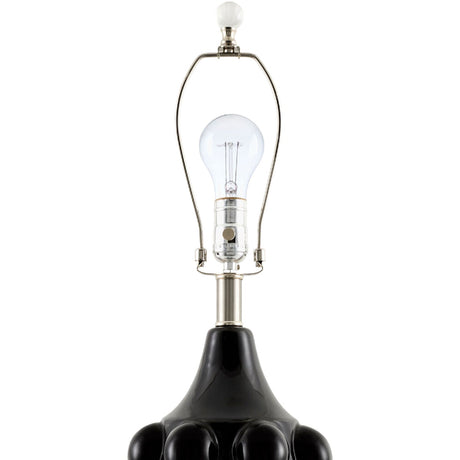 Modern European furniture - Embellished Green Ceramic Table Lamp - www.oroa.com