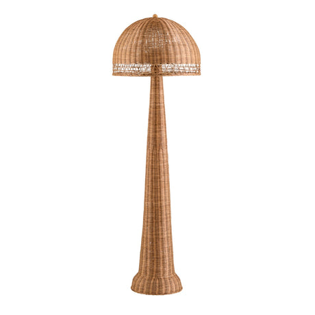 Modern European furniture - Rattan Dome Accent Floor Lamp - www.oroa.com