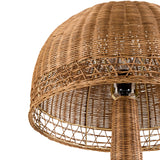 Modern European furniture - Rattan Dome Accent Floor Lamp - www.oroa.com