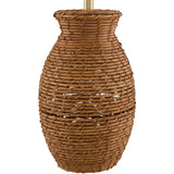 Modern European furniture - Painted Rattan Accent Table Lamp - www.oroa.com