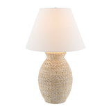 Modern European furniture - Painted Rattan Accent Table Lamp - www.oroa.com