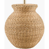 Modern European furniture - Natural Rattan Base Table Lamp - www.oroa.com