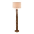 Modern European furniture - Beige Stacked Base Floor Lamp - www.oroa.com