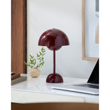 Modern European furniture - Painted Metal Dome Table Lamp - www.oroa.com