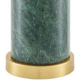 Modern European furniture - Brushed Marble Linen Table Lamp - www.oroa.com