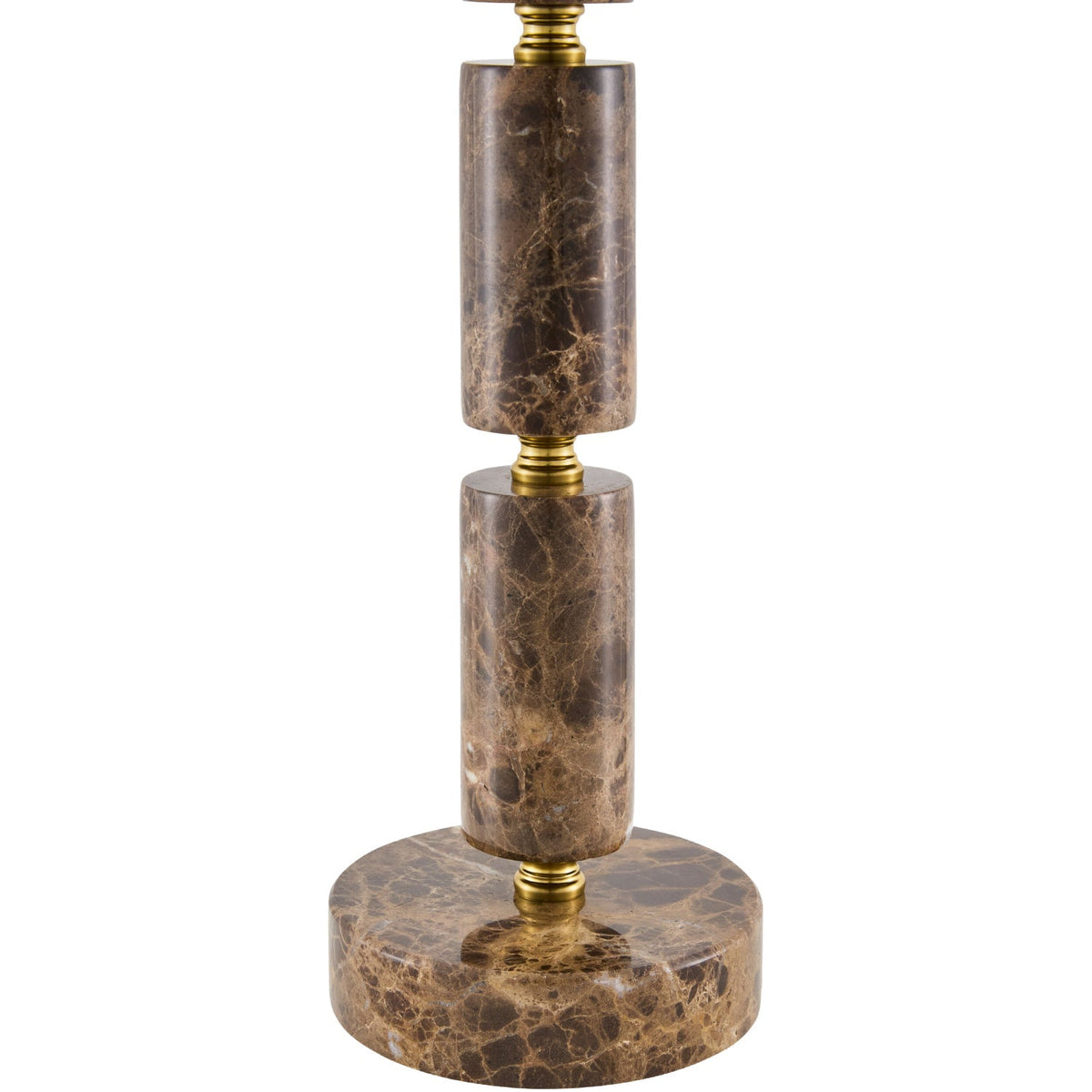 Modern European furniture - Stacked Marble Tube Table Lamp - www.oroa.com