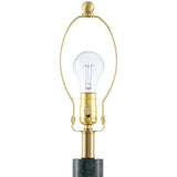 Modern European furniture - Stacked Marble Tube Table Lamp - www.oroa.com
