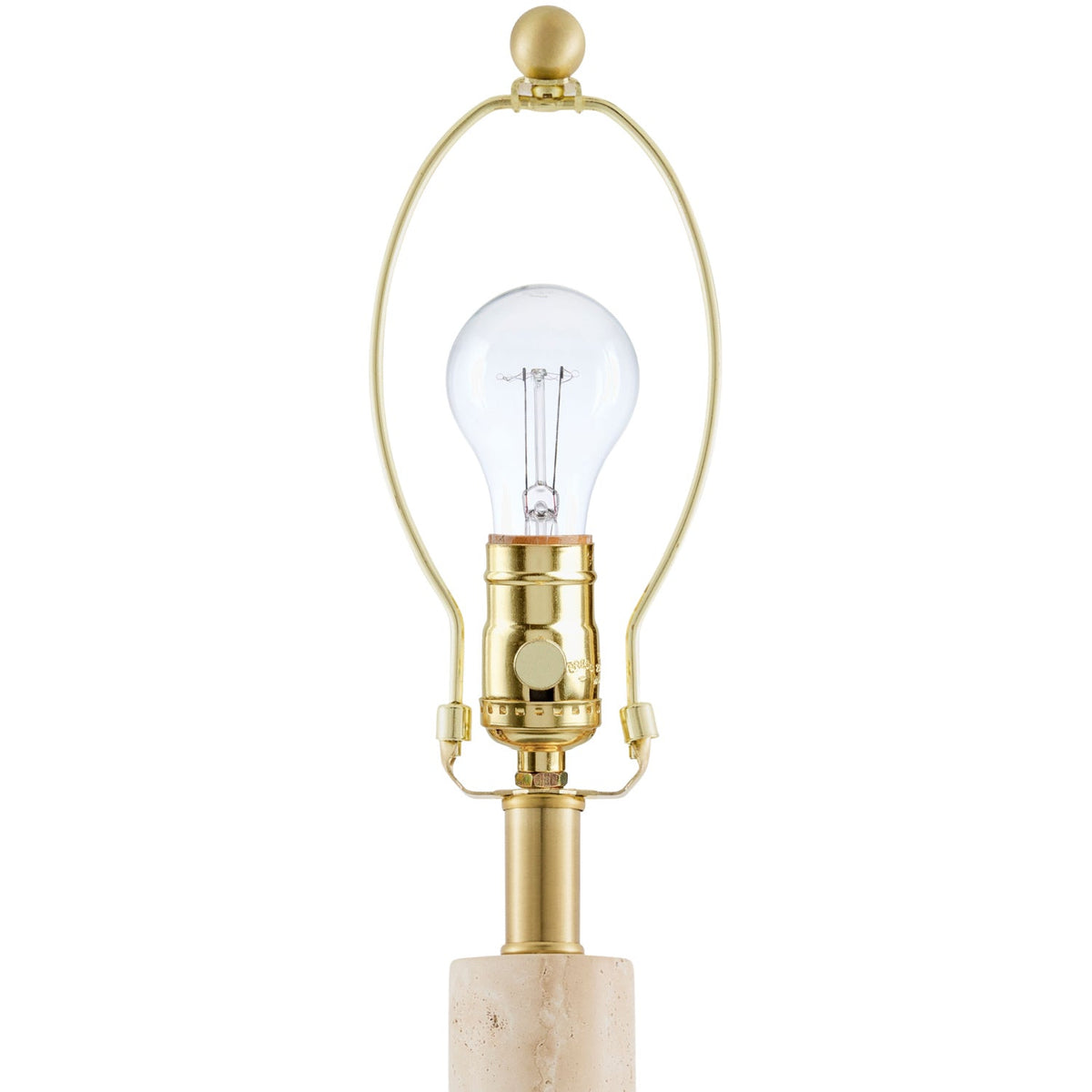 Modern European furniture - Stacked Marble Tube Table Lamp - www.oroa.com