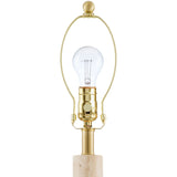Modern European furniture - Stacked Marble Tube Table Lamp - www.oroa.com