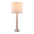 Modern European furniture - Stacked Marble Tube Table Lamp - www.oroa.com